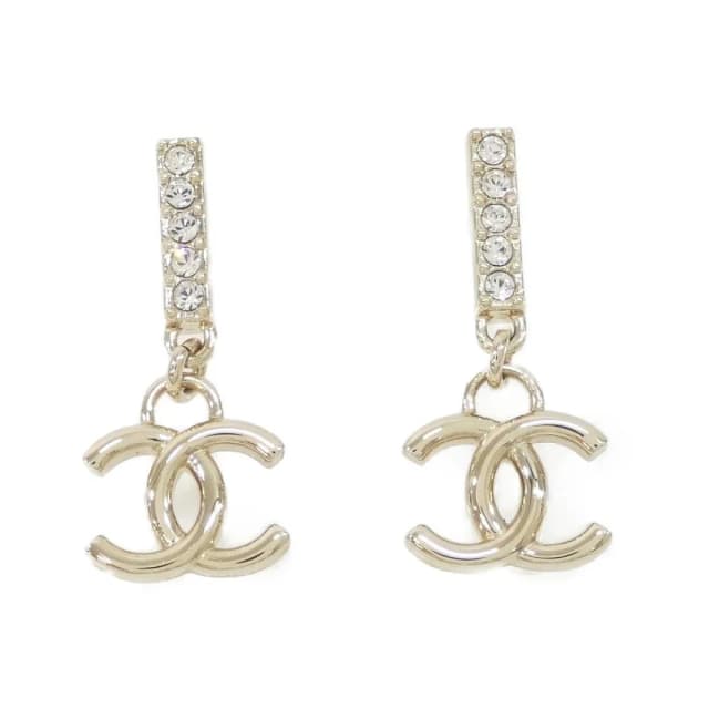 Chanel Earrings Gold in Gold from The Reluxe, photo 1 of 1