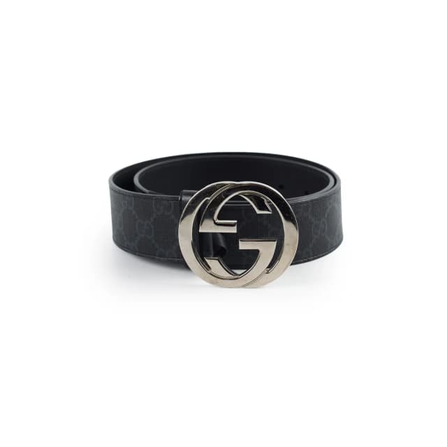 Gucci GG logo Monogram Belt Size 80 in Leather from The Purse Affair, photo 1 of 1