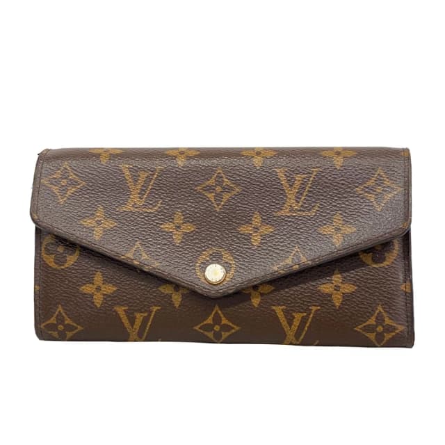 Louis Vuitton Wallet Monogram Portefeuille Sarah Brown in Brown from The Reluxe, photo 1 of 1