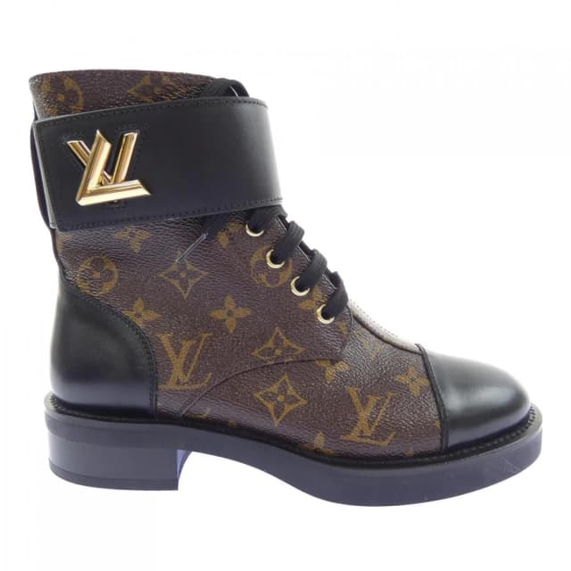 Louis Vuitton Patent Monogram Canvas Wonderland Line Boots in Patent leather from The Reluxe, photo 1 of 1