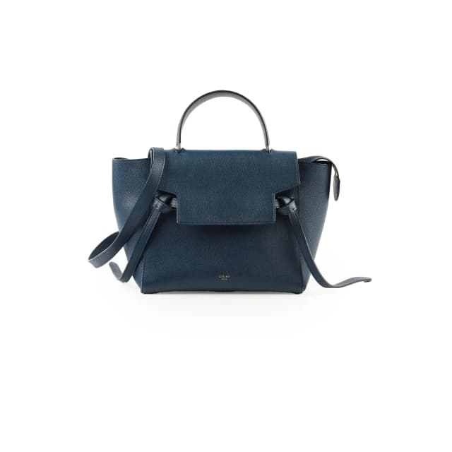 Celine Belt Bag Micro Navy in Navy Calfskin from The Purse Affair, photo 1 of 1