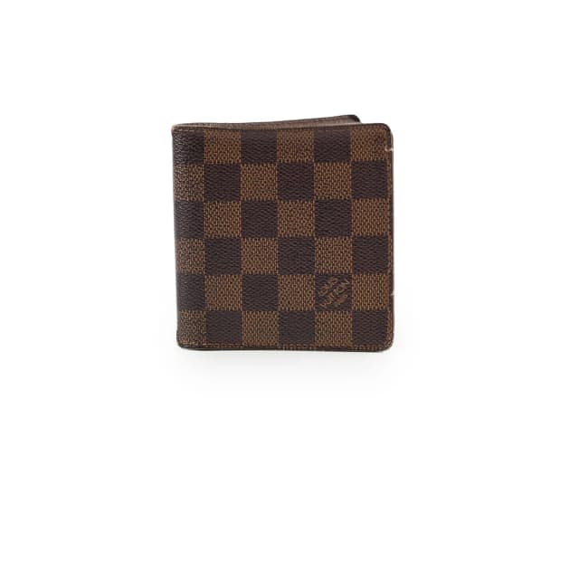 Louis Vuitton Compact Wallet Damier Ebene in Brown Canvas from The Purse Affair, photo 1 of 1