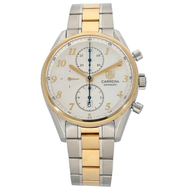 TAG Heuer Carrera CAS2150 41mm Bi-Colour Watch from H&T, photo 1 of 1