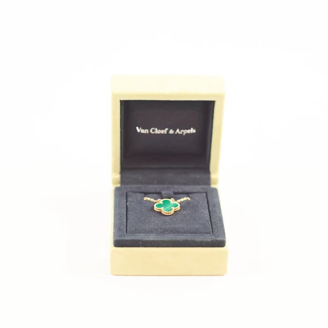 Van Cleef & Arpels Vintage Malachite Necklace from The Purse Affair, photo 1 of 1