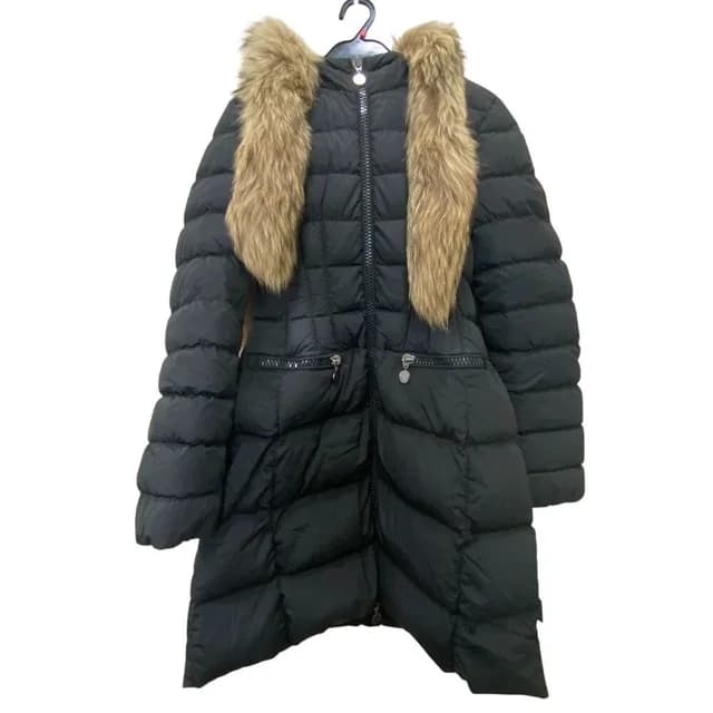 Moncler Tanukifa Hermilne Nylon Down Jacket Black in Black Nylon from The Reluxe, photo 1 of 1