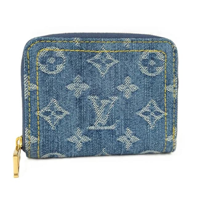 Louis Vuitton Zippy Coin Purse Monogram Denim in Denim from The Reluxe, photo 1 of 1