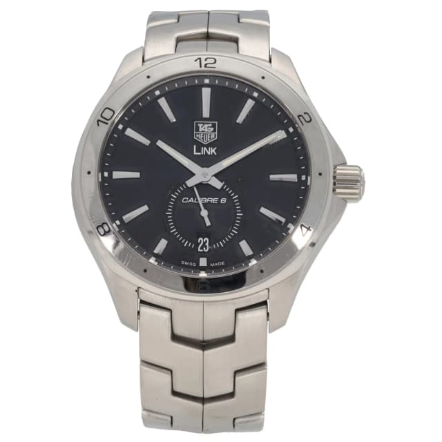 TAG Heuer Link WAT2010 42mm Stainless Steel Watch from H&T, photo 1 of 1