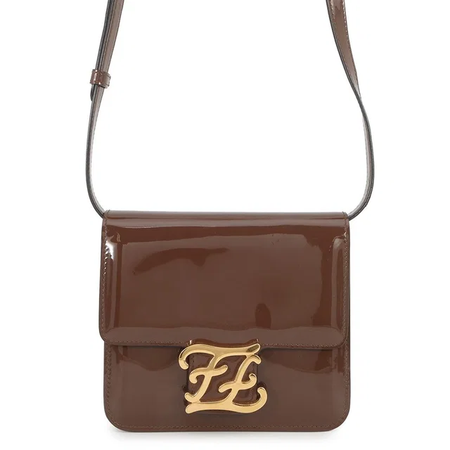 Fendi Shoulder Bag Calligraphy Patent in Patent leather from The Reluxe, photo 1 of 1