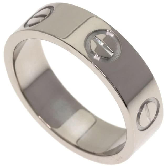 Cartier Love Ring 51 18K White Gold in White from The Reluxe, photo 1 of 1