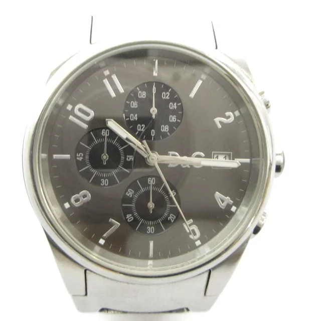 Dolce & Gabbana Watch Quartz Chronograph Carre Date Silver in Silver from The Reluxe, photo 1 of 1