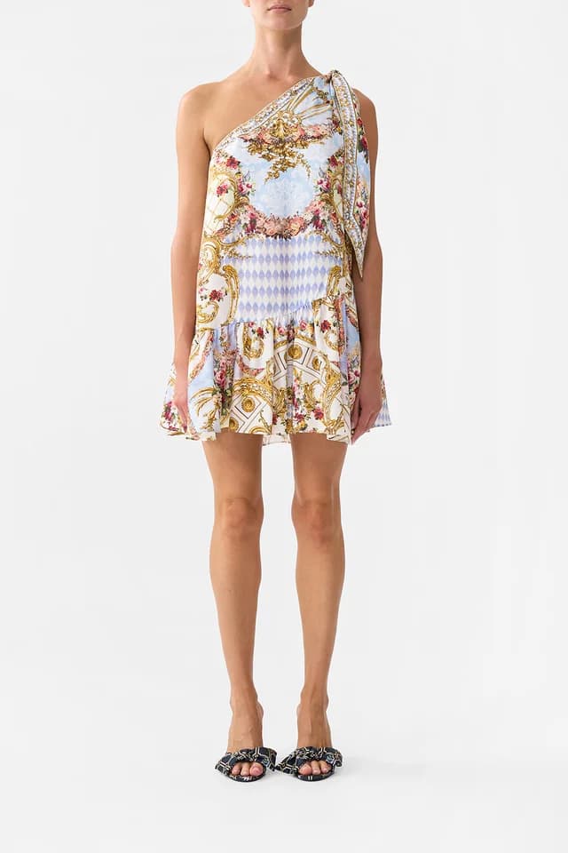 Camilla eBoutique TIE ONE SHOULDER SHORT DRESS THRONE GAMES, image 1 of 1 from CAMILLA