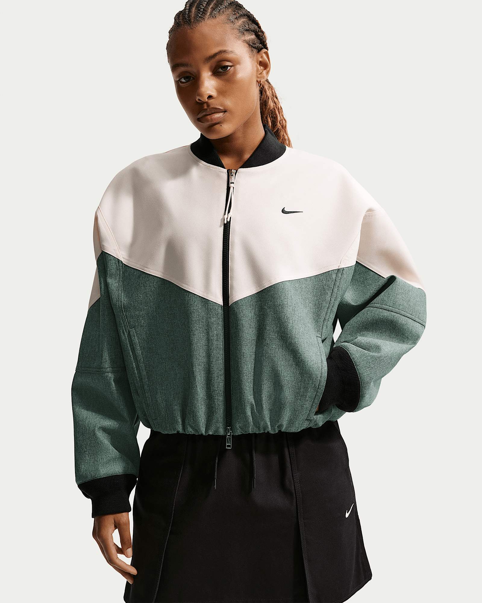 Nike Sportswear in Fir/Chalk/Black, image 1 of 1 from Nike