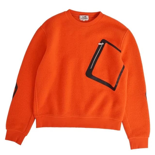 Hermès Knit Sweater Long Sleeves in Lambskin from The Reluxe, photo 1 of 1