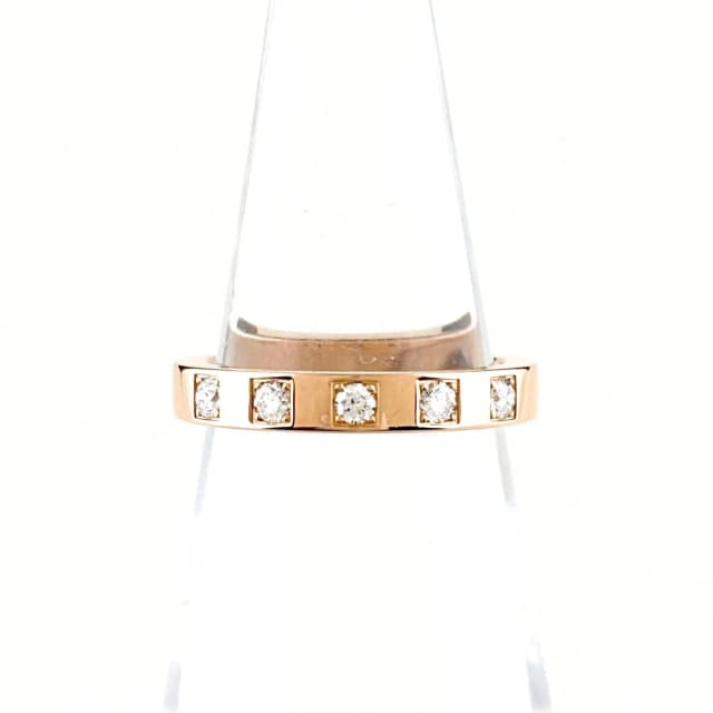 Bvlgari Marry Me Pink Gold Ring Melee Diamond in Pink from The Reluxe, photo 1 of 1