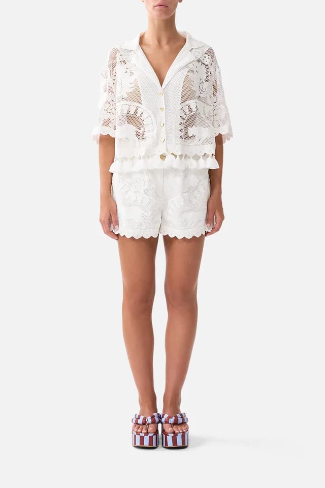 Camilla eBoutique LACE TUCK FRONT SHORT KAPADOKYA KITSCH, image 1 of 1 from CAMILLA