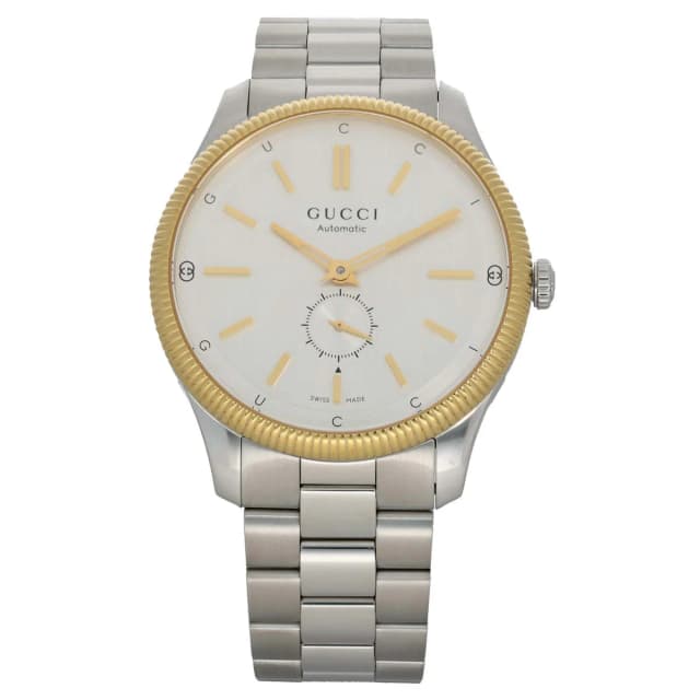 Gucci G-Timeless YA126390 40mm Stainless Steel Watch from H&T, photo 1 of 1