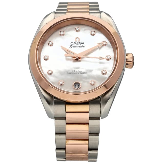 Omega Seamaster Aqua Terra 220.20.34.20.55.001 34mm Bi-Colour Watch from H&T, photo 1 of 1