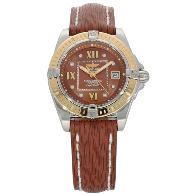 Breitling Cockpit D71356 32mm Stainless Steel Watch in Leather from H&T, photo 1 of 1
