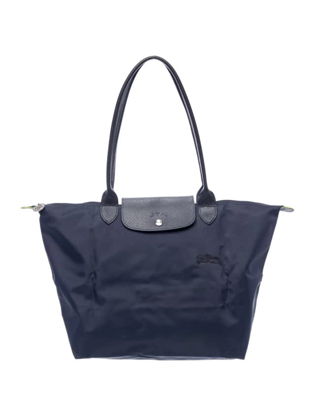Longchamp Signature Shoulder Bag in blue Nylon from The RealReal, photo 1 of 1