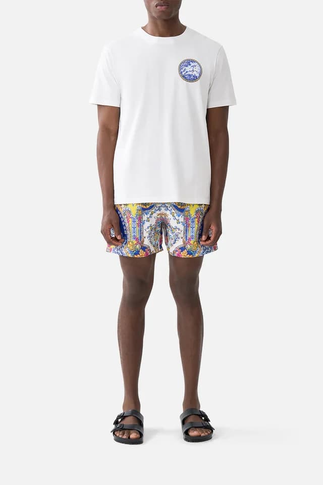 Camilla eBoutique RELAXED HEAVYWEIGHT CREW NECK TEE ESPAÑA NIRVANA, image 1 of 1 from CAMILLA