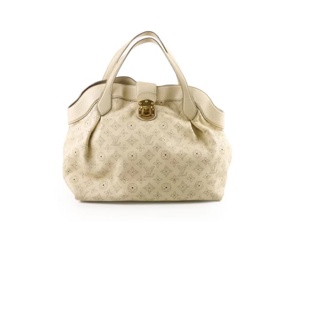 Louis Vuitton Mahina Leather Top Handle Bag in Leather from The Purse Affair, photo 1 of 1