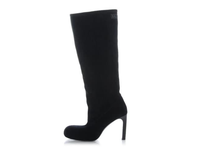 Balenciaga Black Suede Fargo Boots in Black Suede from Ann's Fabulous Finds, photo 1 of 1