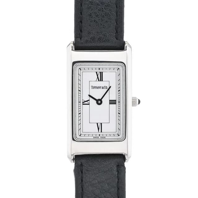 Tiffany & Co. Watch Classic Square in Leather from The Reluxe, photo 1 of 1