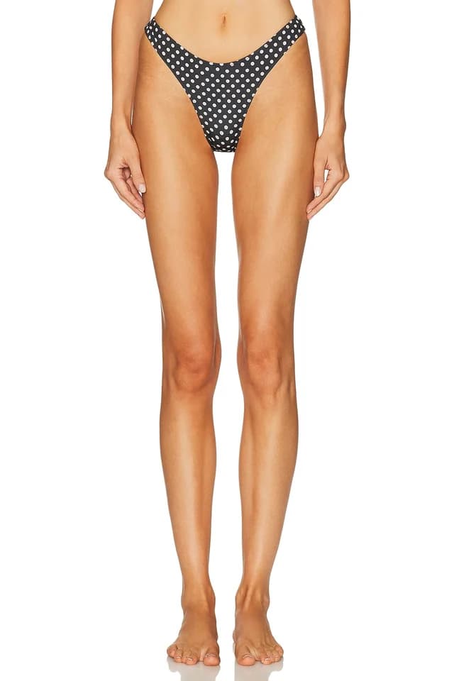Heavy Manners High Cut Cheeky Bikini Bottom, image 1 of 1 from FWRD