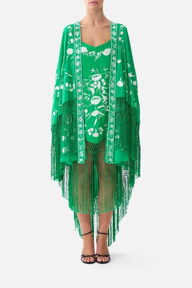 Camilla eBoutique DRAPED HIGH-LOW LAYER SACROMONTE SEÑORITA, image 1 of 1 from CAMILLA