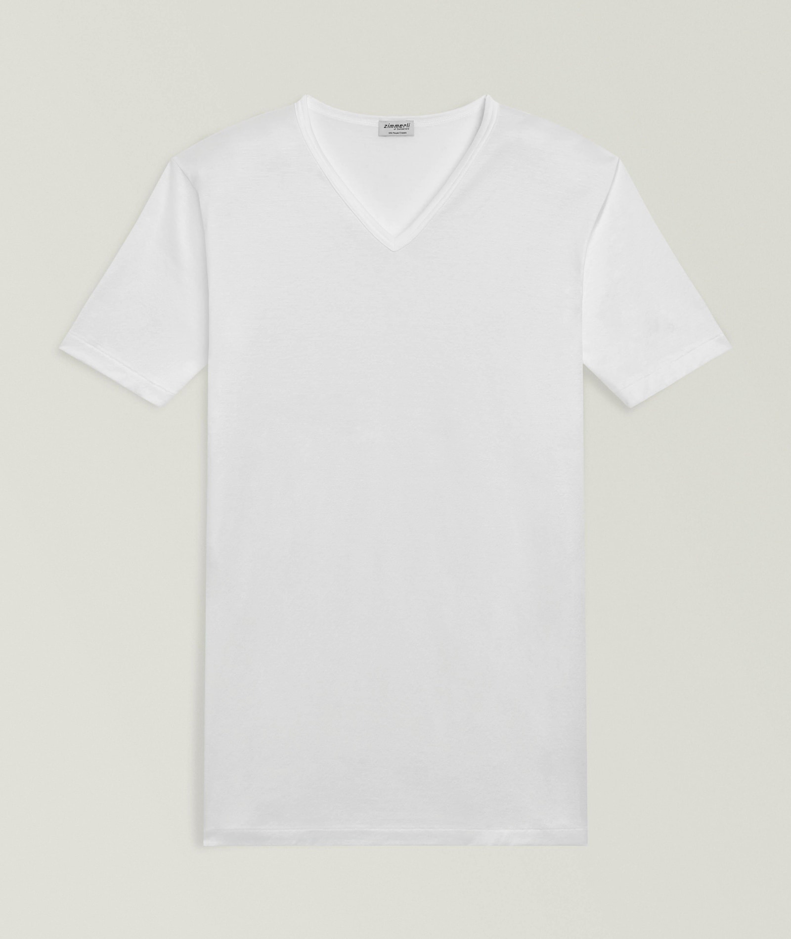 Royal Classic Cotton V-Neck T-Shirt in White, image 1 of 1 from Harry Rosen
