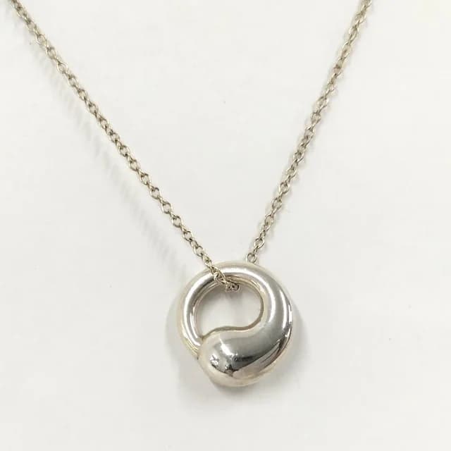 Tiffany & Co. Eternal Circle Necklace 925 Sterling Silver in Silver from The Reluxe, photo 1 of 1