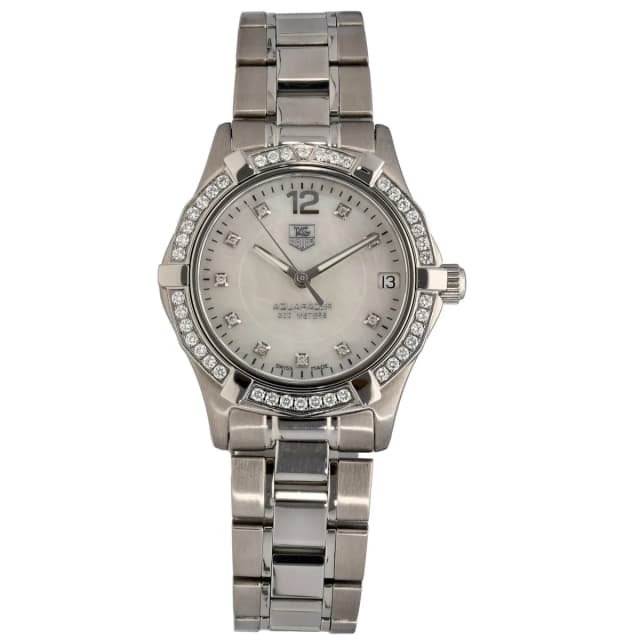 TAG Heuer Aquaracer WAF1313 32mm Stainless Steel Watch from H&T, photo 1 of 1