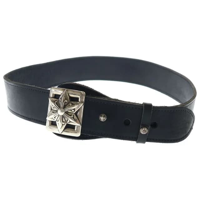 Chrome Hearts Lage Strap Star Buckle Belt Large Decorative Leather in Leather from The Reluxe, photo 1 of 1