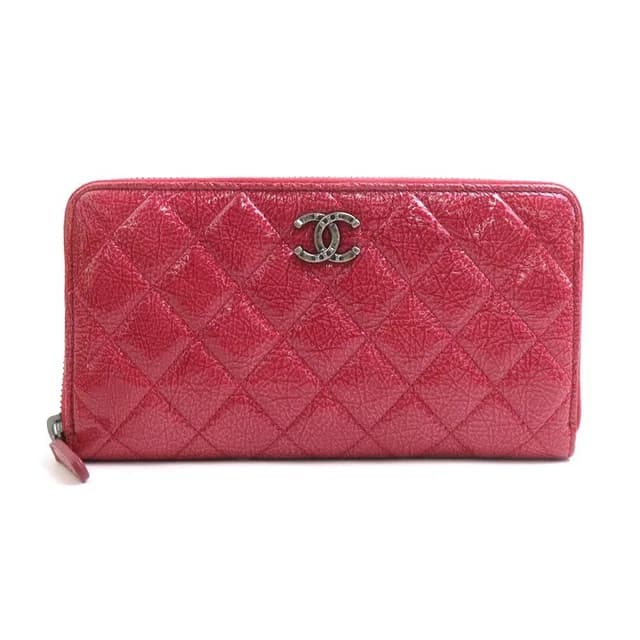 Chanel Zip Around Wallet in Patent leather from The Reluxe, photo 1 of 1