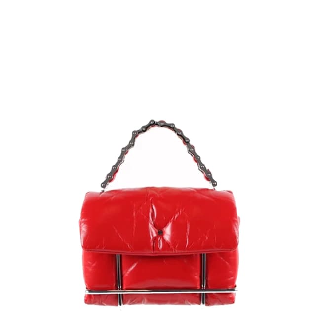 Alexander Wang Halo Quilted Crossbody, Red/Silver, image 1 of 1 from Cultstatus