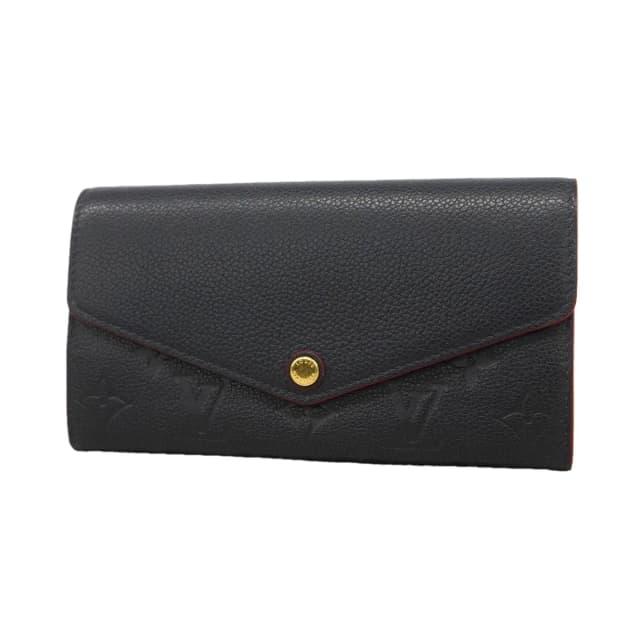 Louis Vuitton Wallet Monogram Empreinte Portefeuille Sarah Marine Rouge in Red from The Reluxe, photo 1 of 1
