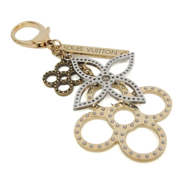 Louis Vuitton Bijou Sac Tapage M65090 Keyring (Gold,Silver) in Gold/Silver Metal from Elady, photo 1 of 1
