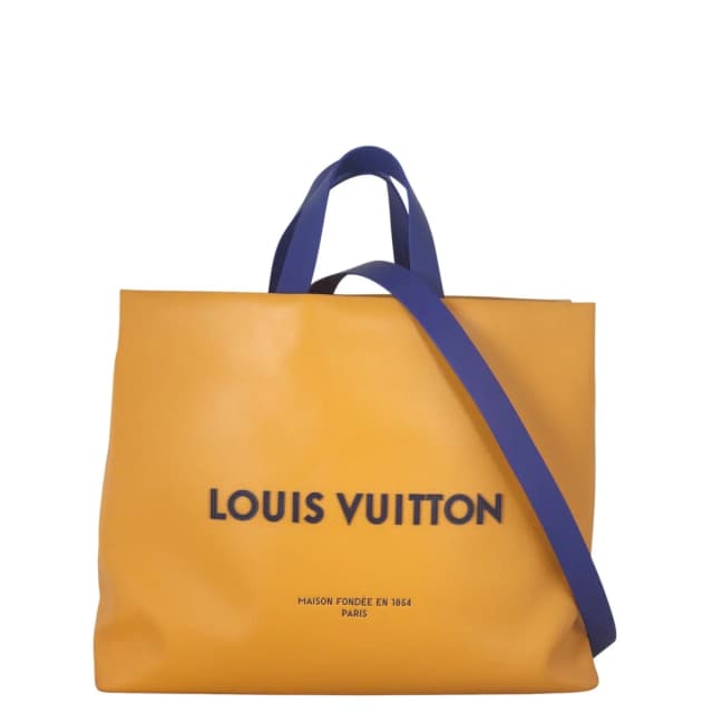 Louis Vuitton Shopper Tote MM in Leather from Luxe.It.Fwd, photo 1 of 1