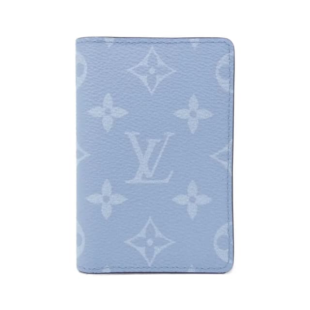 Louis Vuitton Taiga Llama Pocket Organizer Card Case in Canvas from The Reluxe, photo 1 of 1