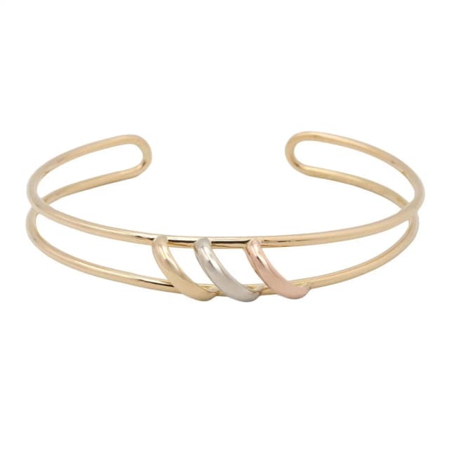 Cartier Bangle Trinity 16 18K White Gold Bracelet in White from The Reluxe, photo 1 of 1
