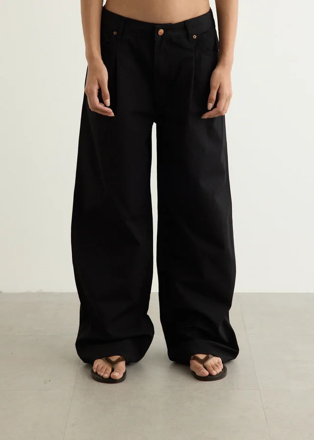 LARRIET Women's Frederick Pants in BLACK, image 1 of 1 from Incu