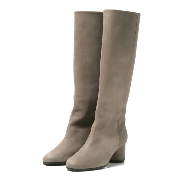 Max Mara Boots Leather Long 36 in Leather from The Reluxe, photo 1 of 1