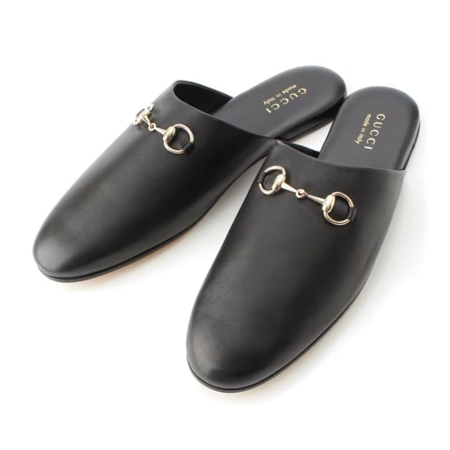 Gucci Horsebit Sandals Black in Black Leather from The Reluxe, photo 1 of 1