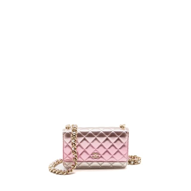 Chanel 21k Wallet On Chain Iridescent Lambskin LGHW (microchip) in Lambskin from EMIER, photo 1 of 1