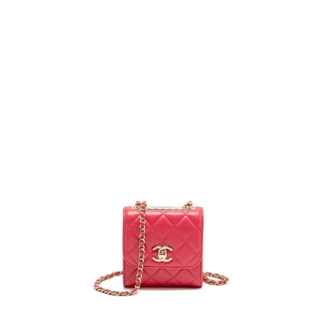 Chanel Mini Trendy CC Clutch in Pink Lambskin from EMIER, photo 1 of 1
