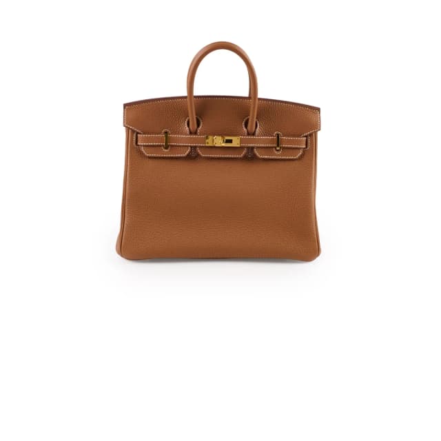 Hermès Birkin 25 Gold GHW U Stamp in Gold Togo leather from The Purse Affair, photo 1 of 1