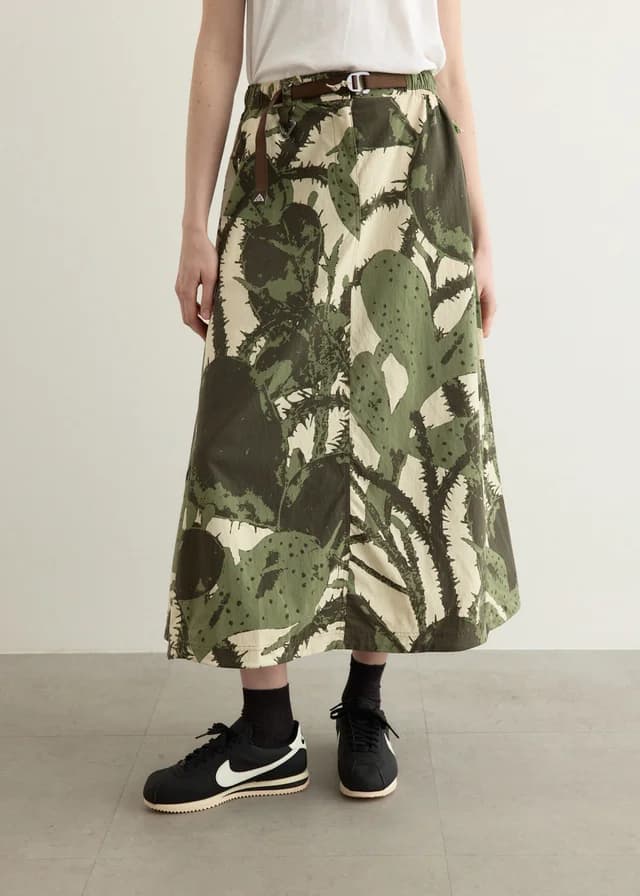 Nike Women's ACG Zip Smith Summit Skirt in LT KHAKI-CARGO KHAKI, image 1 of 1 from Incu