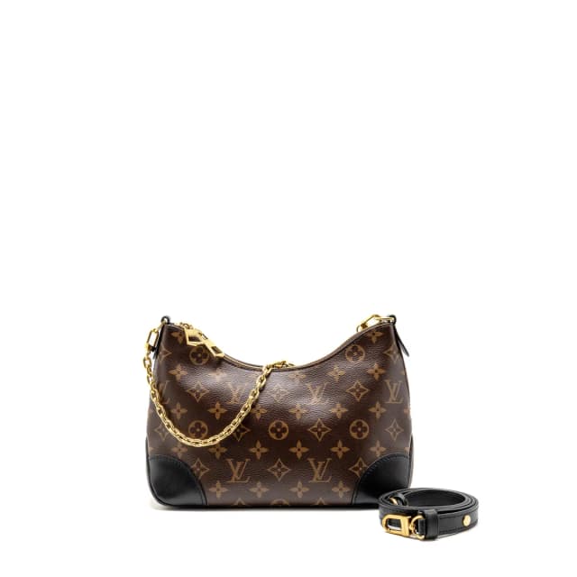 Louis Vuitton Boulogne PM monogram Canvas/Leather Black GHW in Black Coated canvas from EMIER, photo 1 of 1