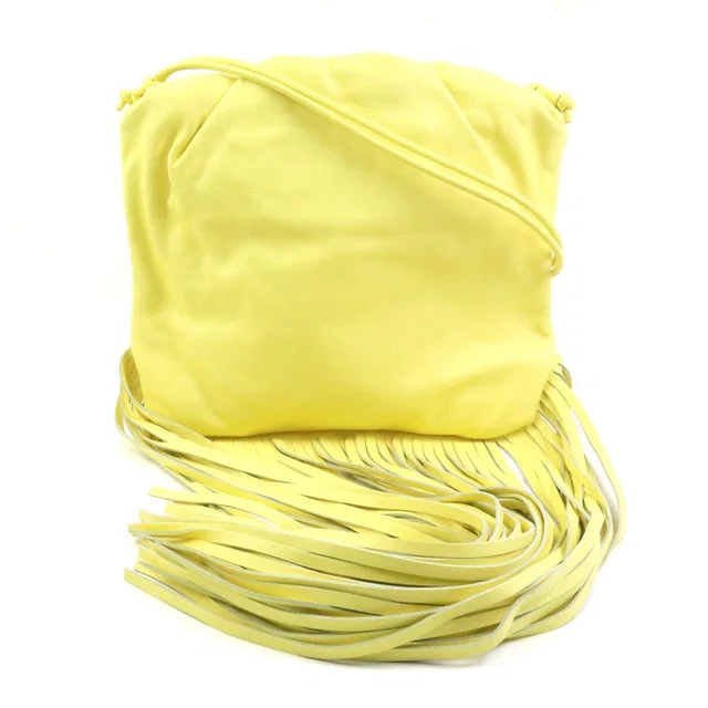 Bottega Veneta Shoulder Bag the Fringe Pouch in Leather from The Reluxe, photo 1 of 1