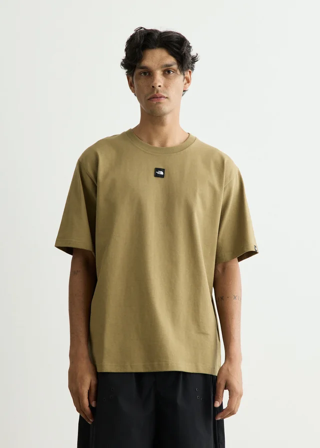 The North Face EVD Short Sleeve Logo T-Shirt in CEDAR, image 1 of 1 from Incu